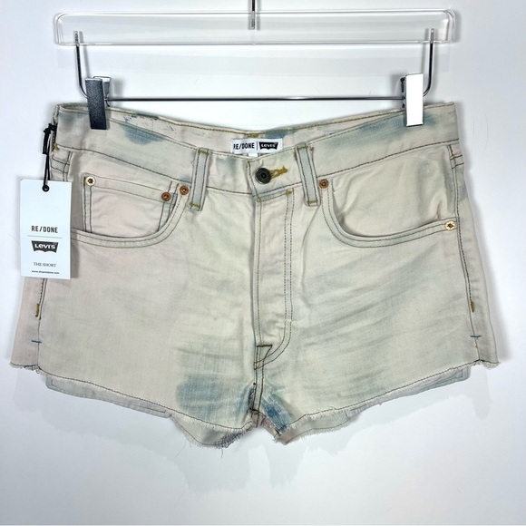 REDONE Levi’s The Short Acid Wash Jean Shorts